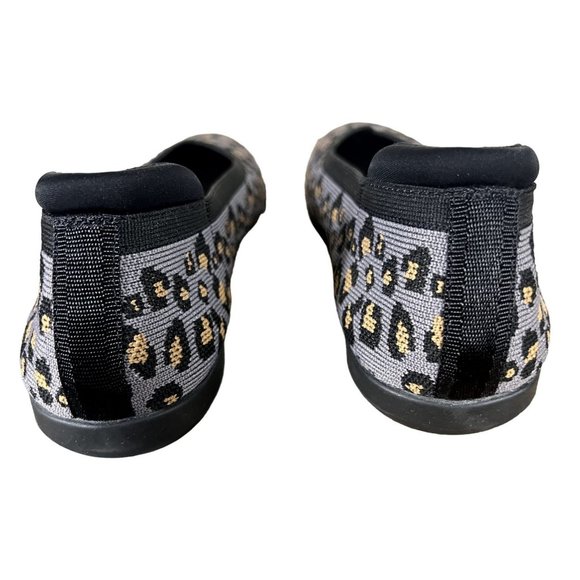 Clarks Cloudsteppers women's gray patterned Cusion Soft flats shoes size 8.5 - Picture 5 of 8